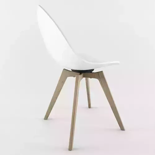 Ottawa Chair by Karim Rashid white seat