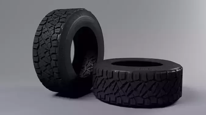 Tyre- Nitto Ridge Grappler- 3D Model