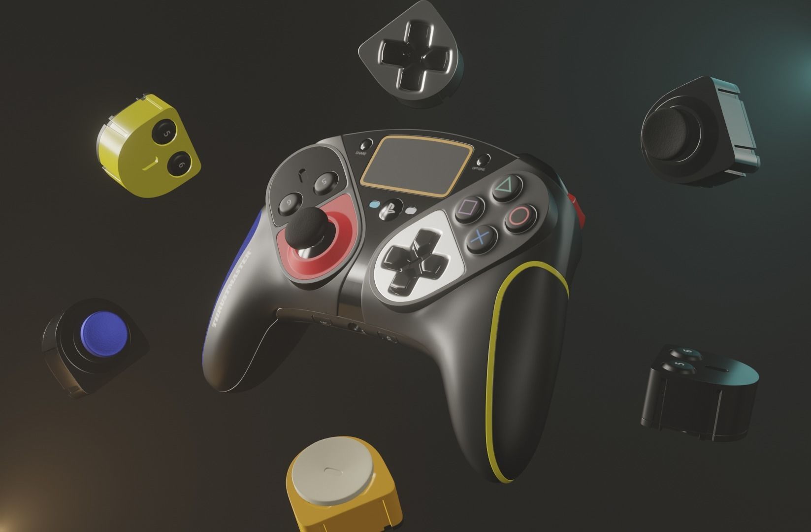 eSwap pro Controller 3D model_4