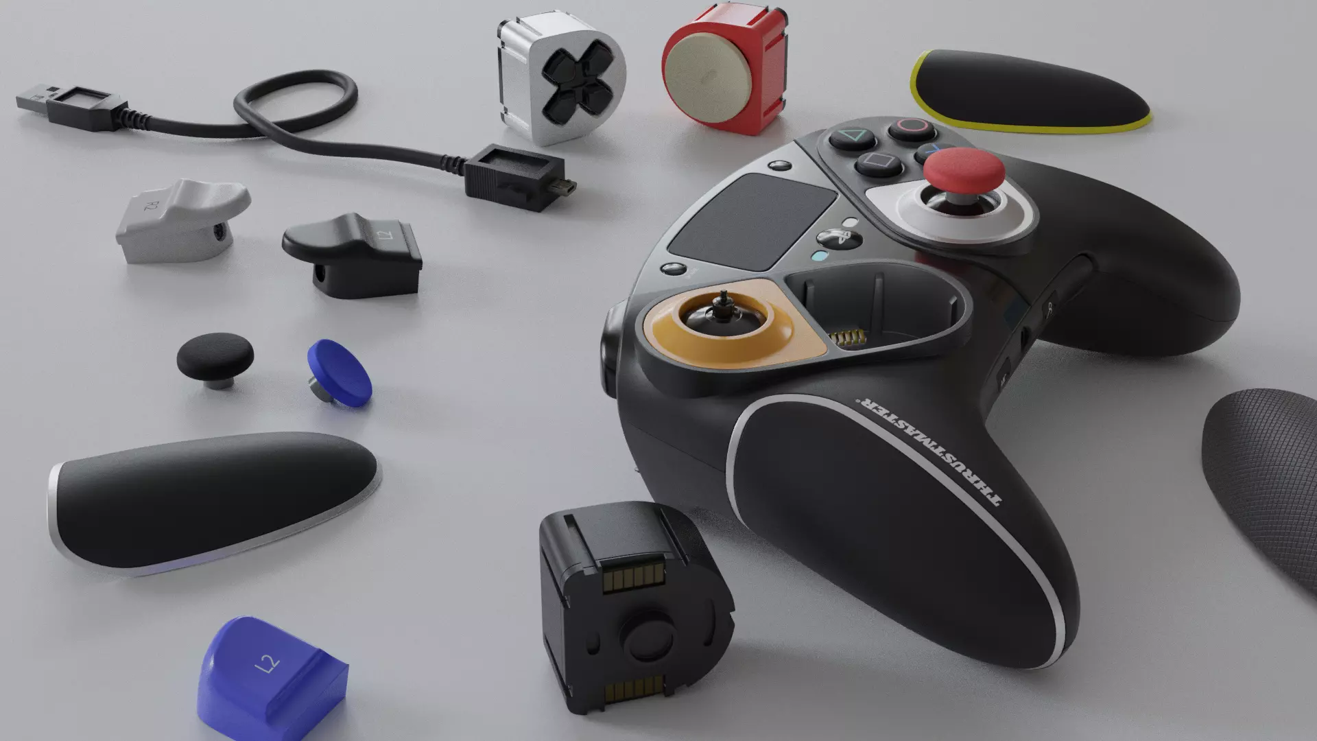 eSwap pro Controller 3D model_0