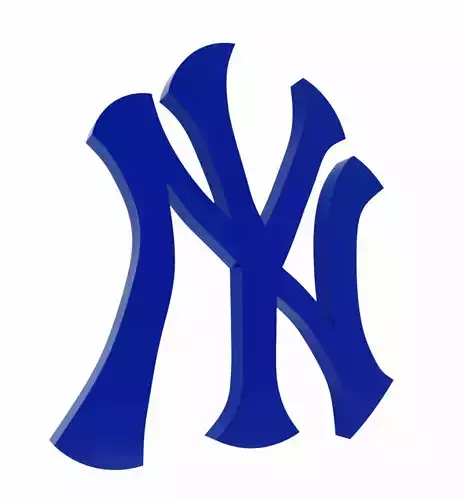New York  Yankees 3D Logo