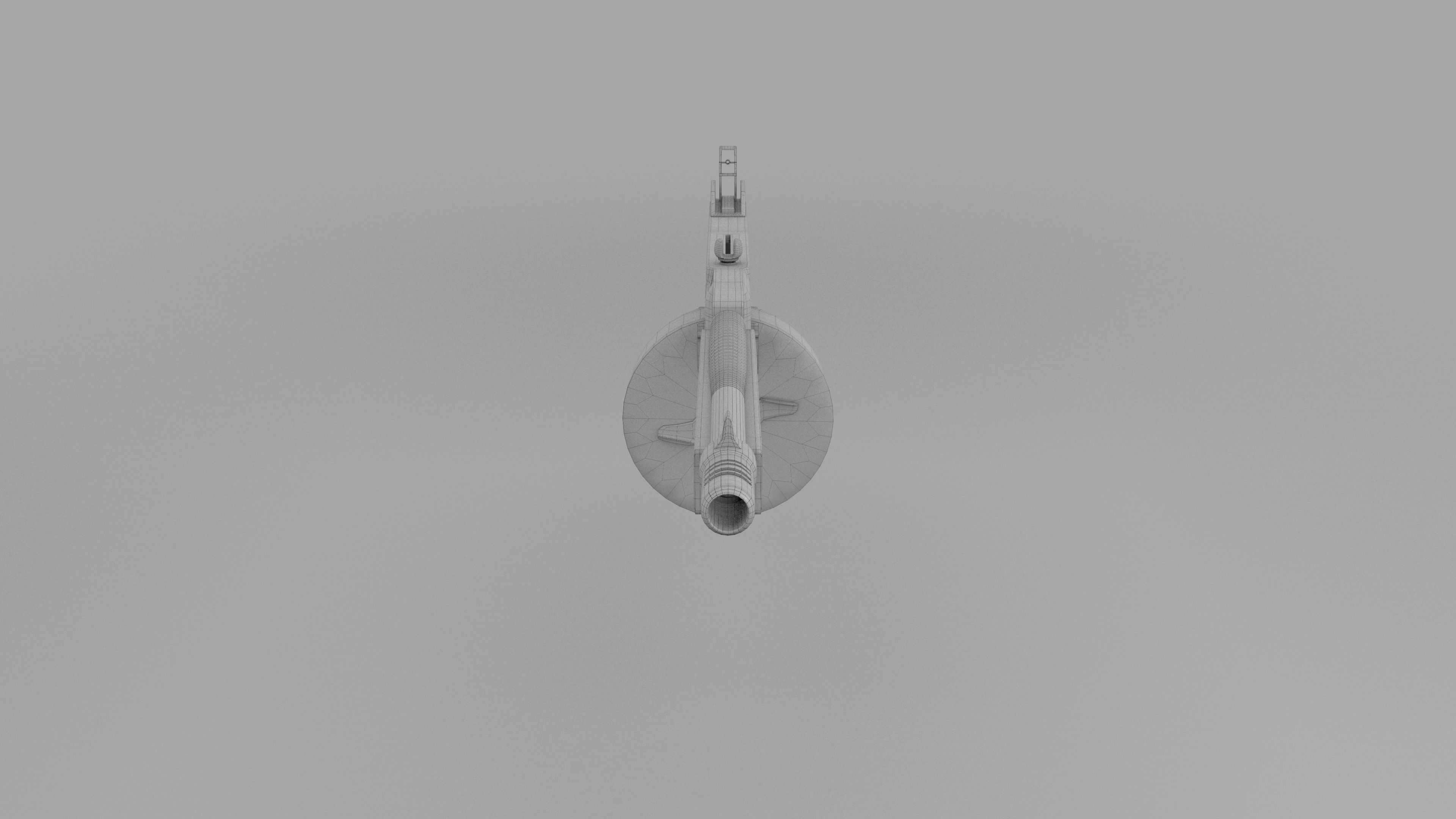 Thompson 1928 Submachine gun 3D model_9