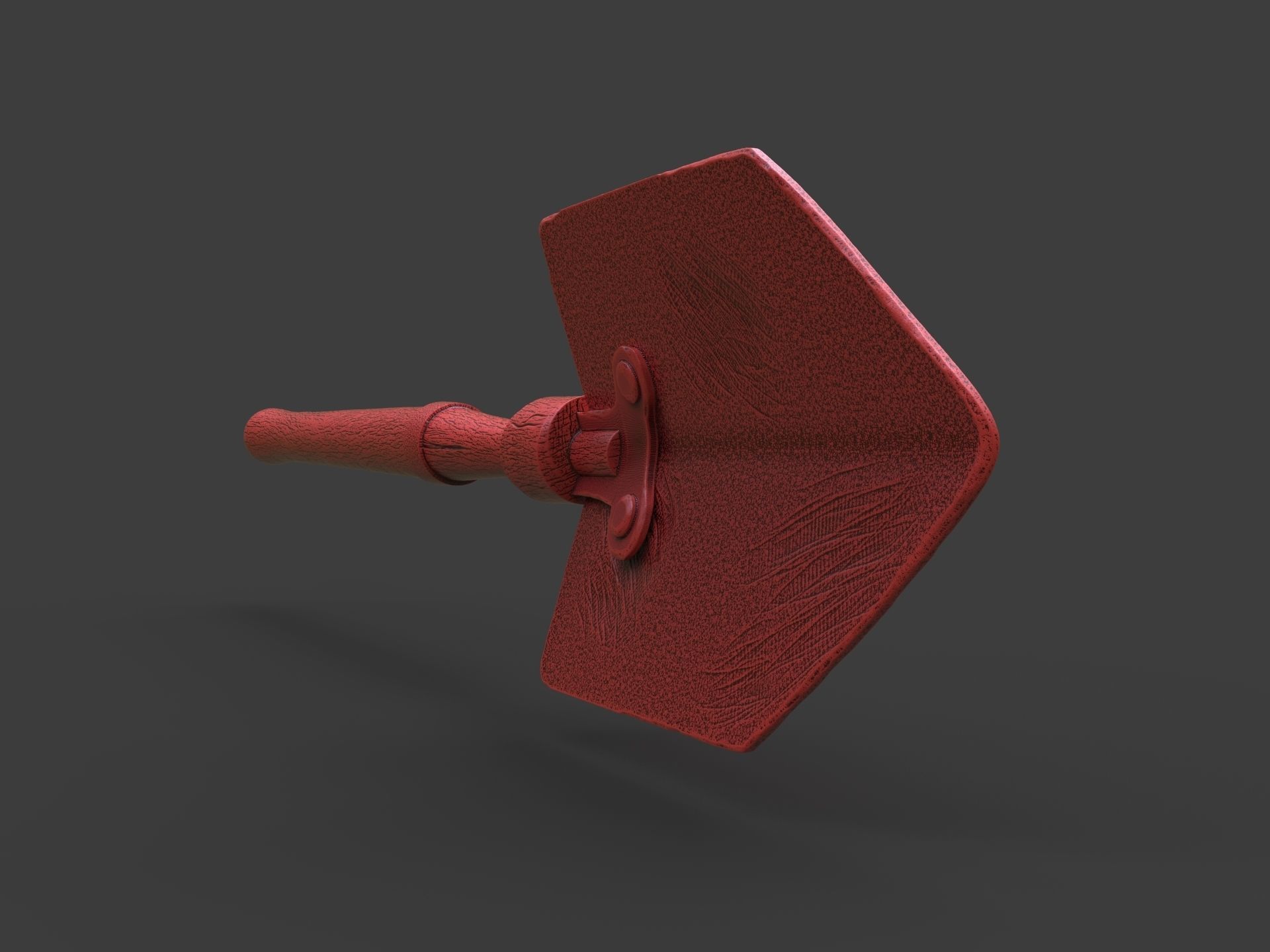 Old Steampunk Shovel 3D Printing 3D print model_6