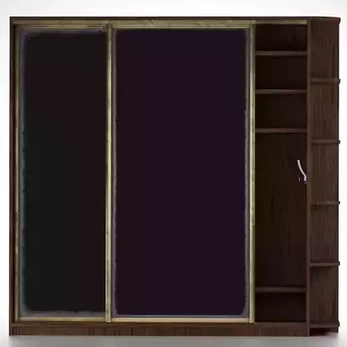 Closet Low-poly 3D model