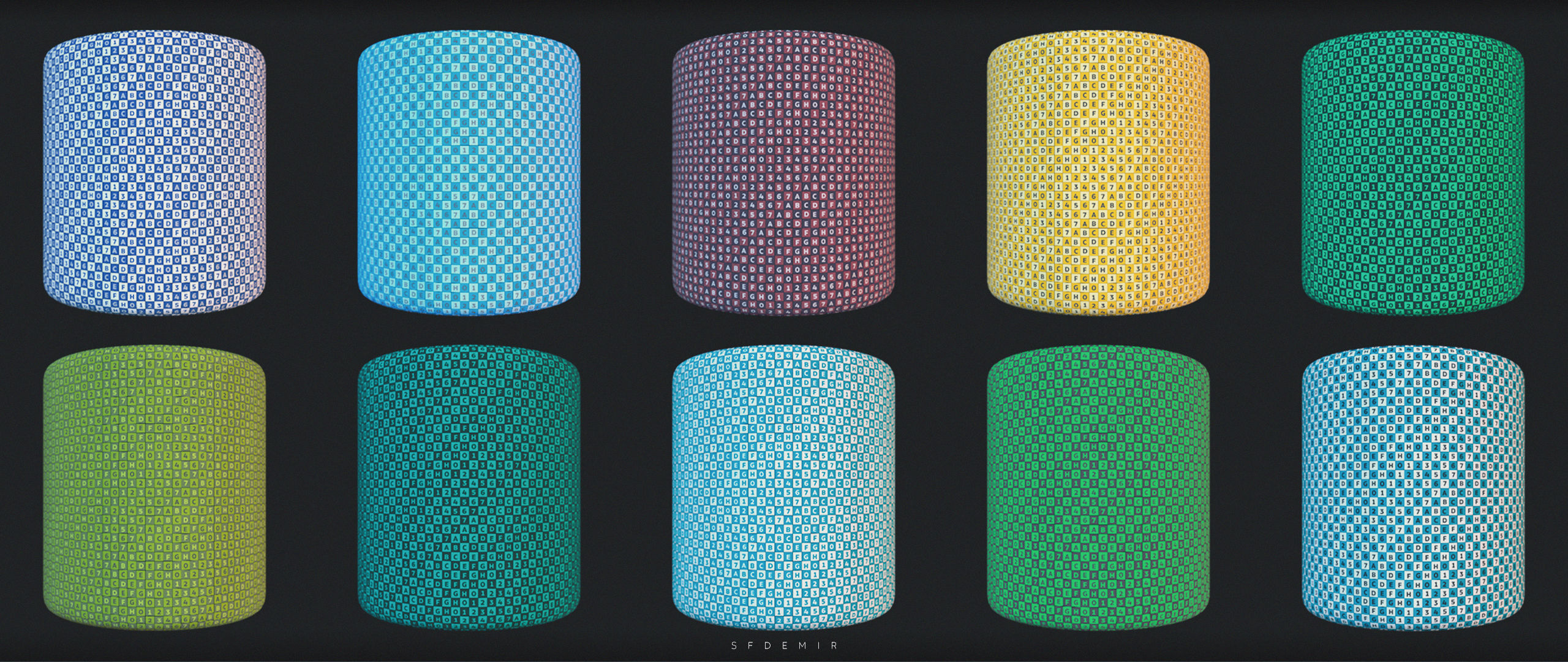 60 Variant UV Checker Pack Texture_8