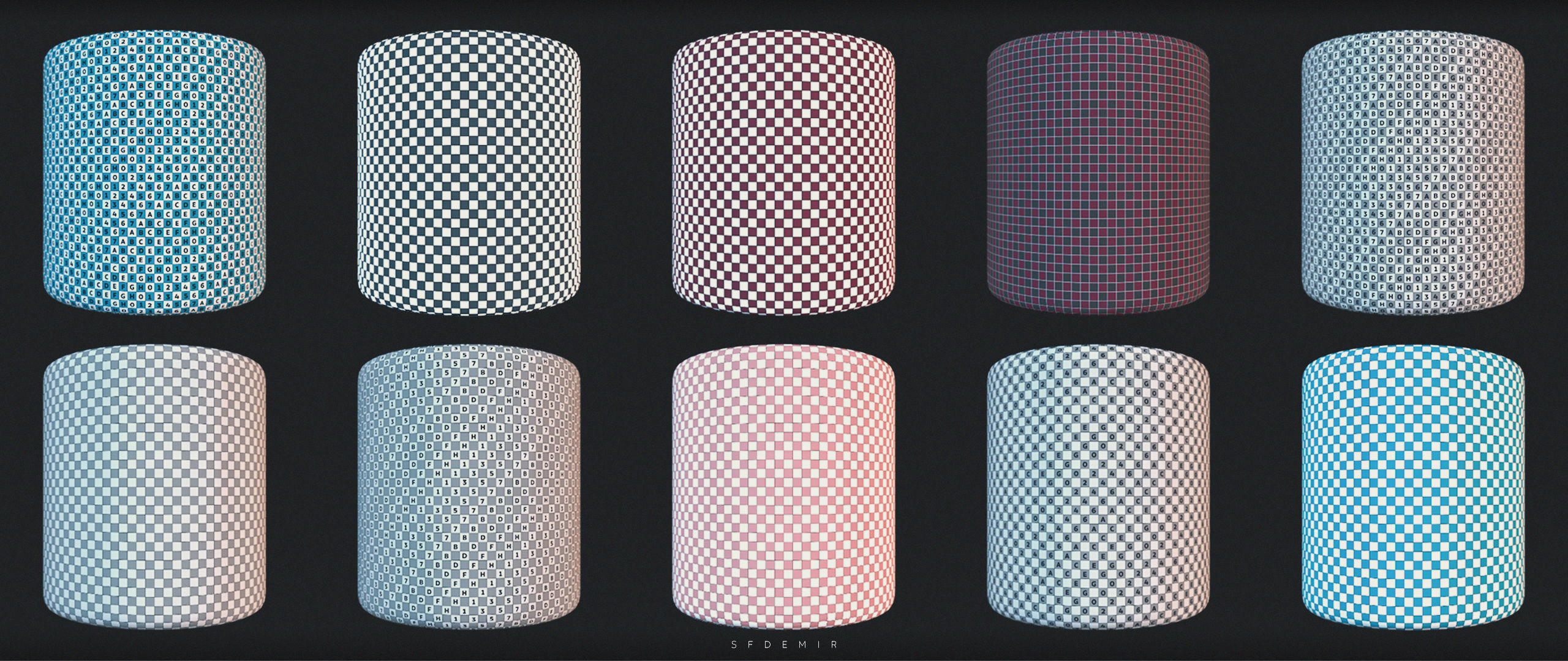 60 Variant UV Checker Pack Texture_10