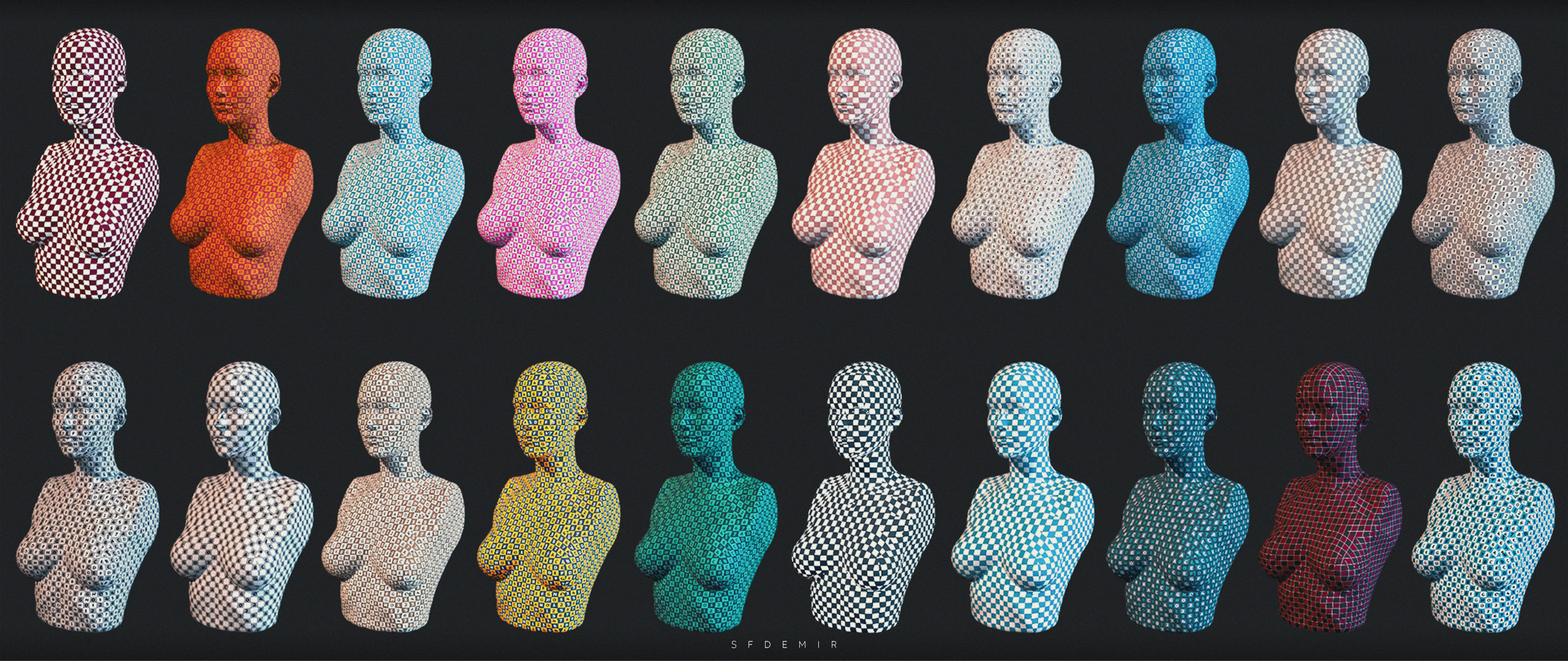 60 Variant UV Checker Pack Texture_13