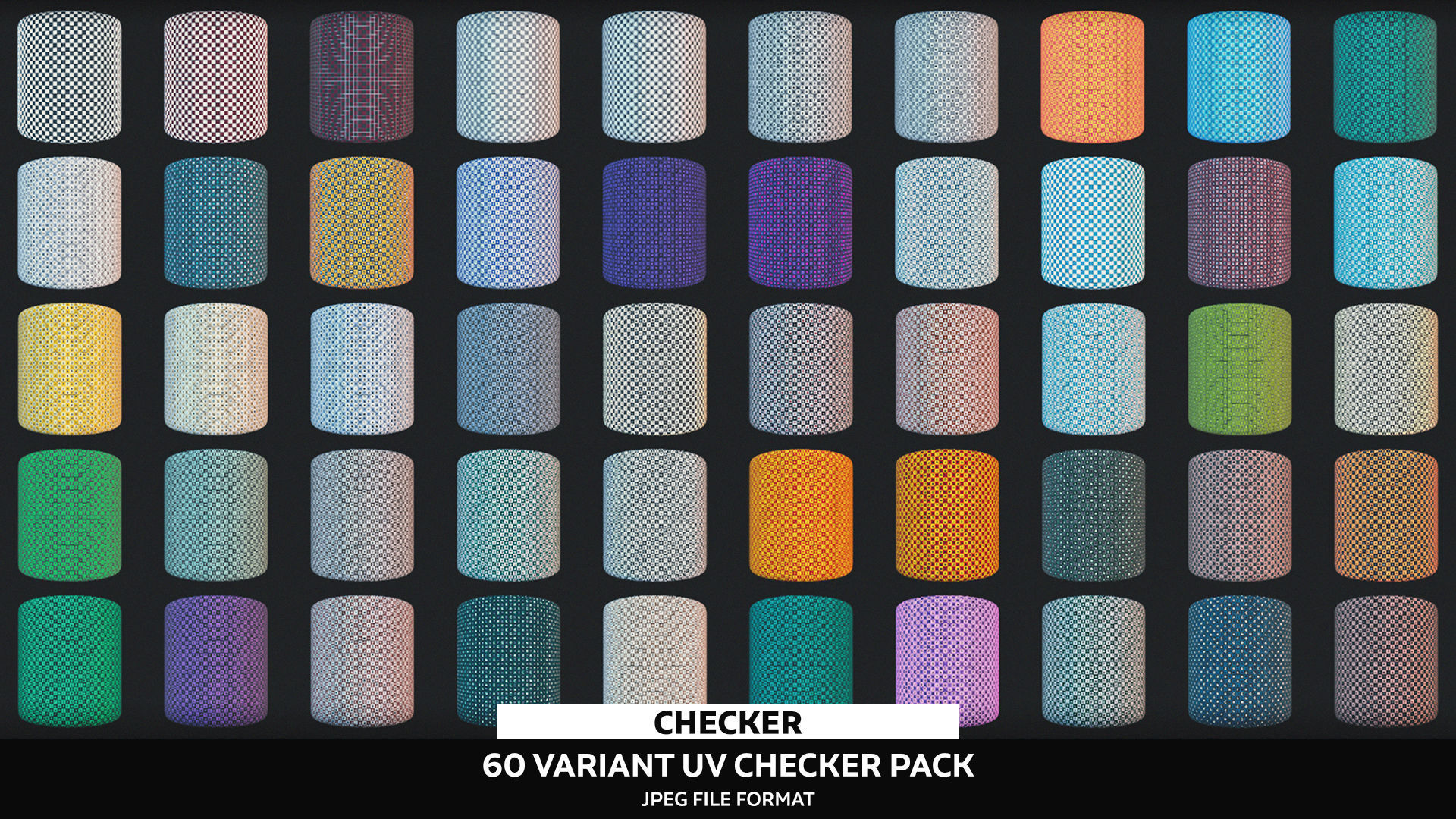 60 Variant UV Checker Pack Texture_1