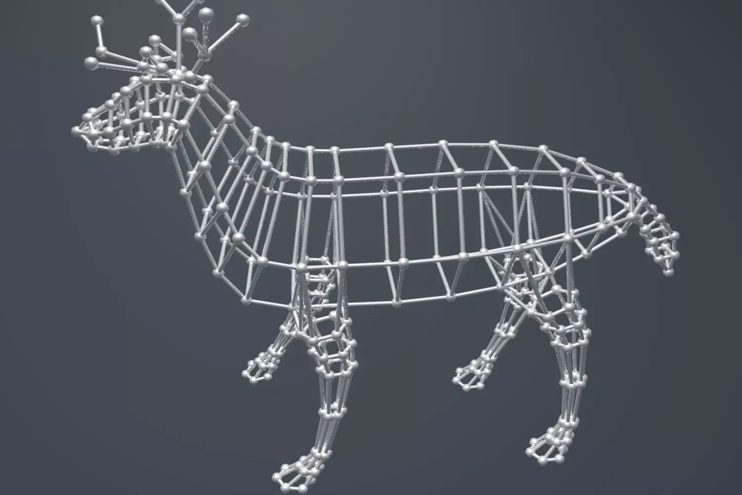 Vordnoi deer Free 3D print model_0