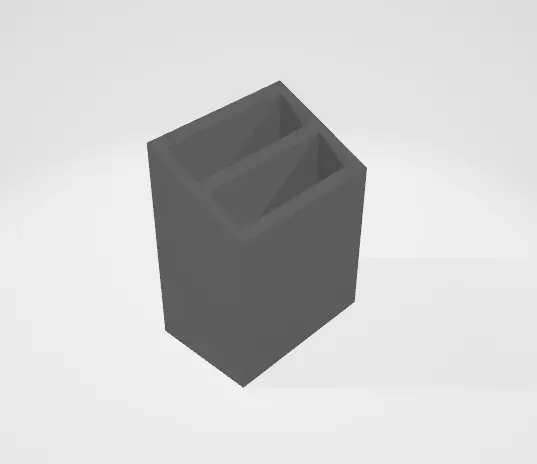 Pencil Cup 3D print model_0