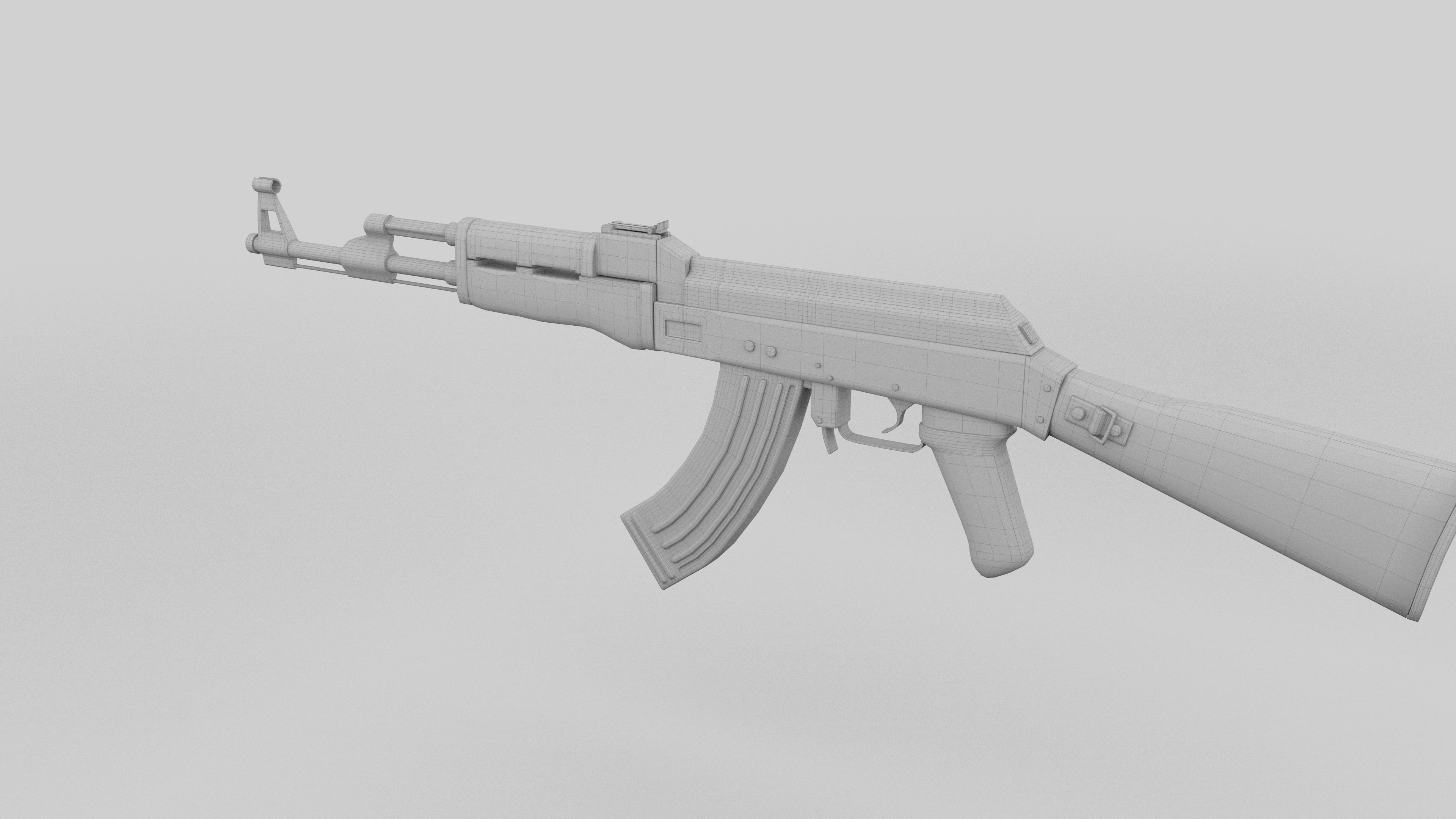 AK 47 3D model_6