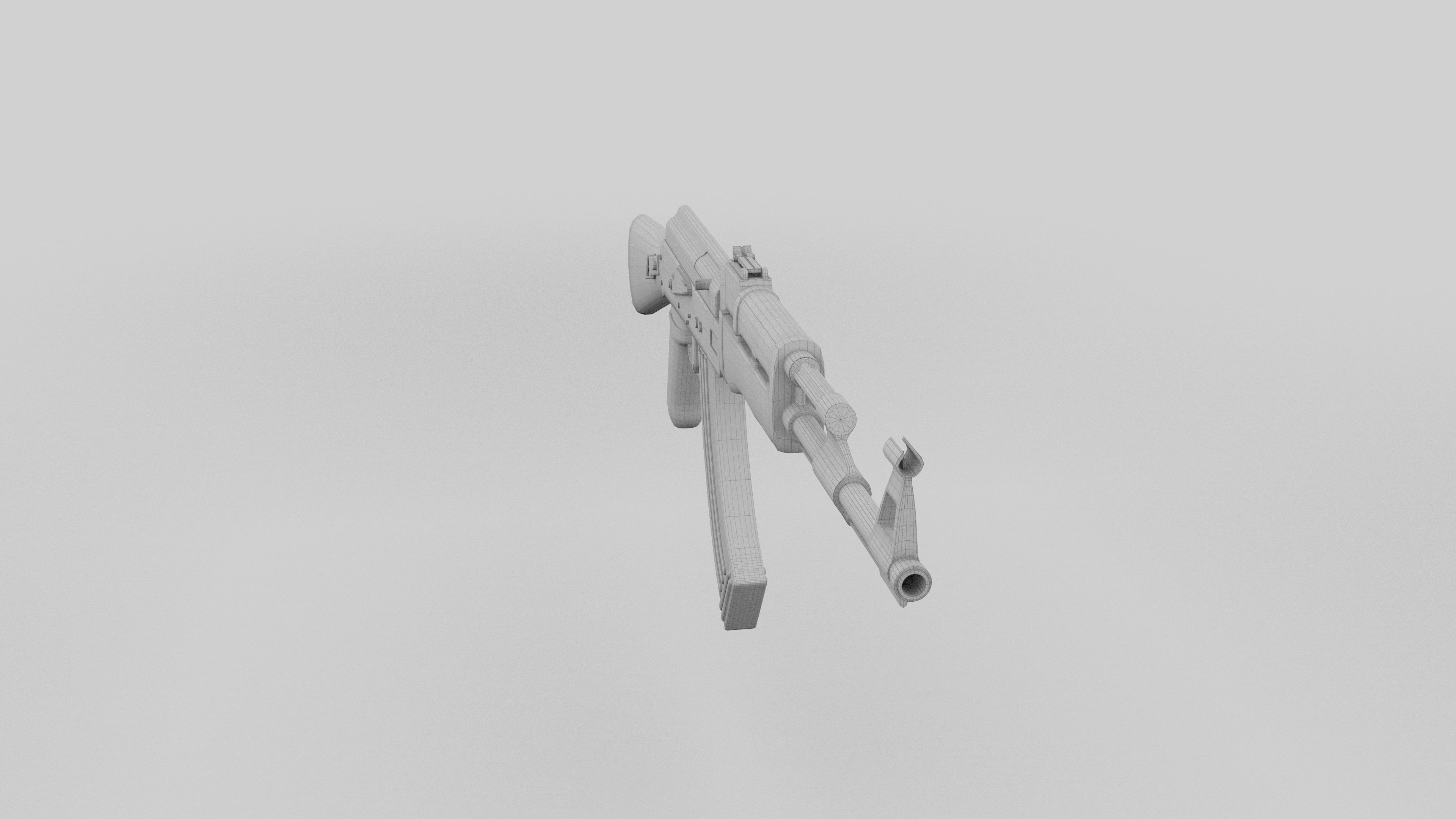 AK 47 3D model_8