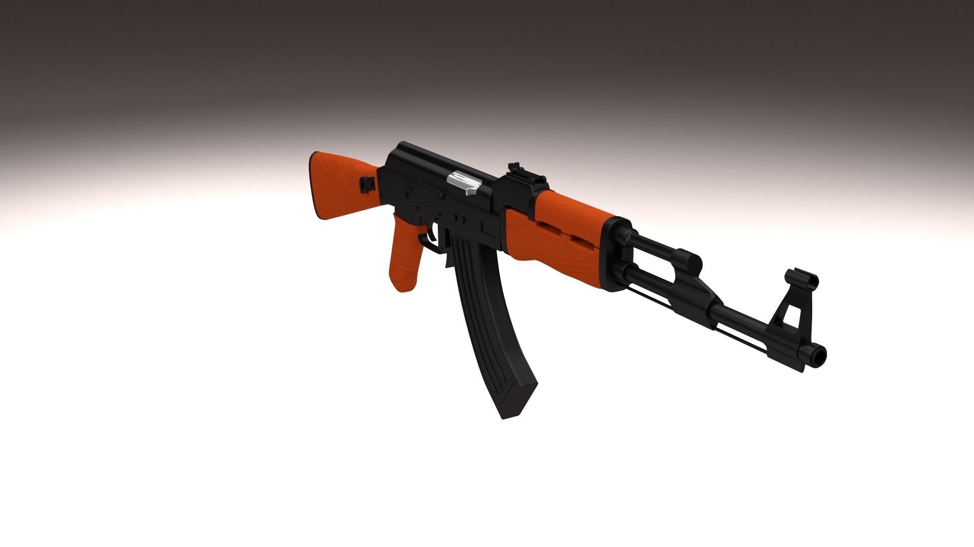 AK 47 3D model_3
