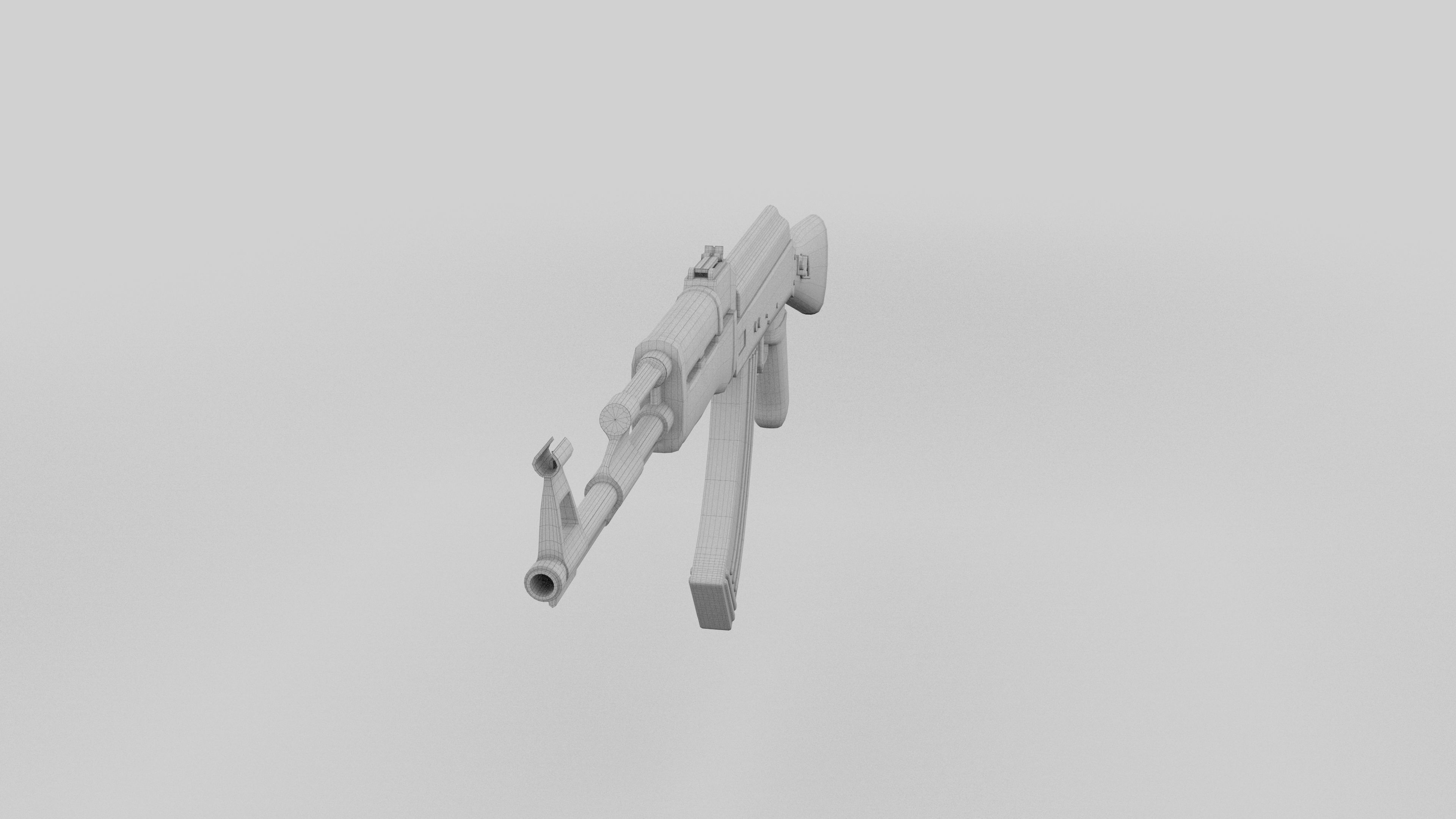 AK 47 3D model_5