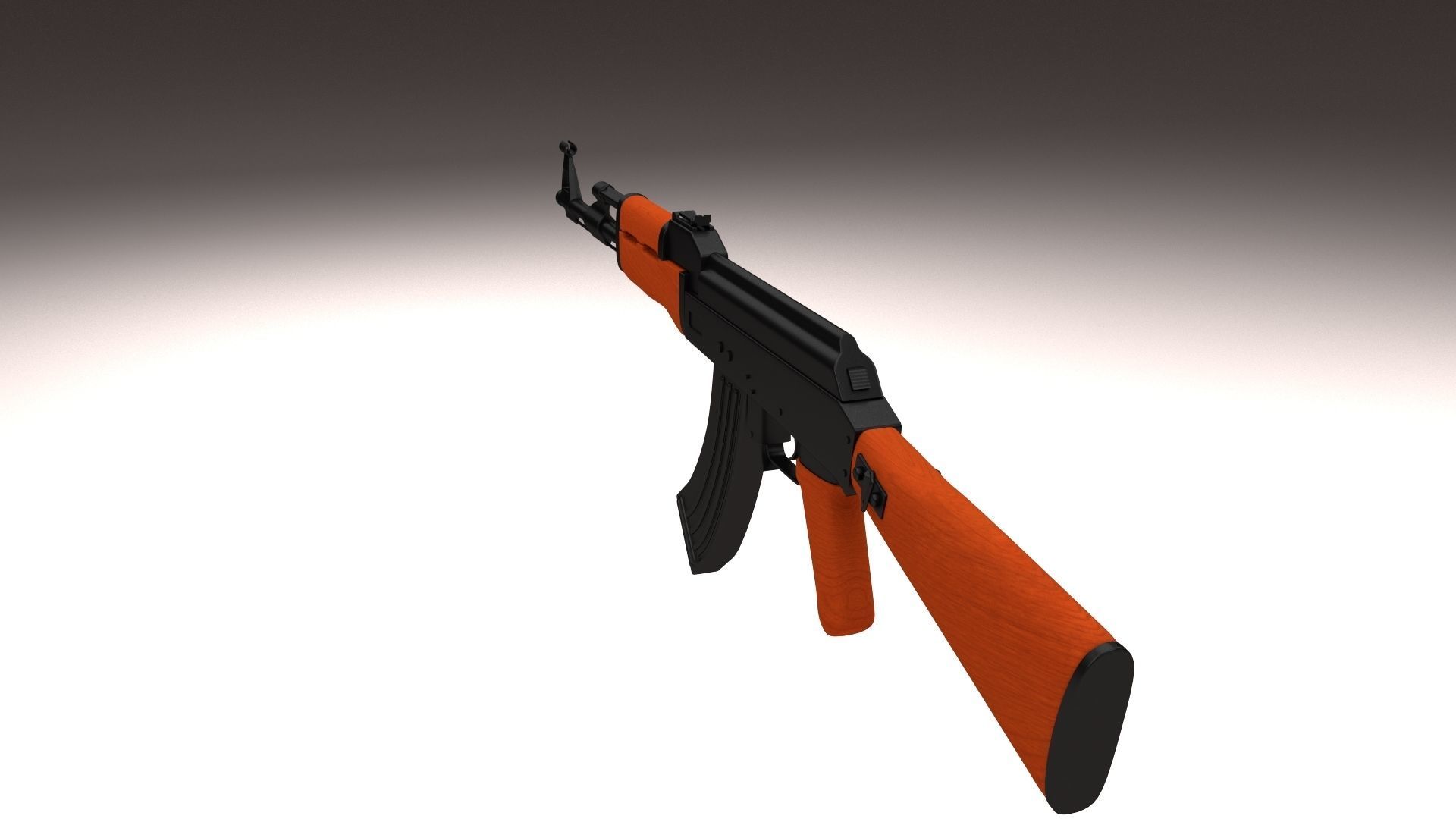 AK 47 3D model_2