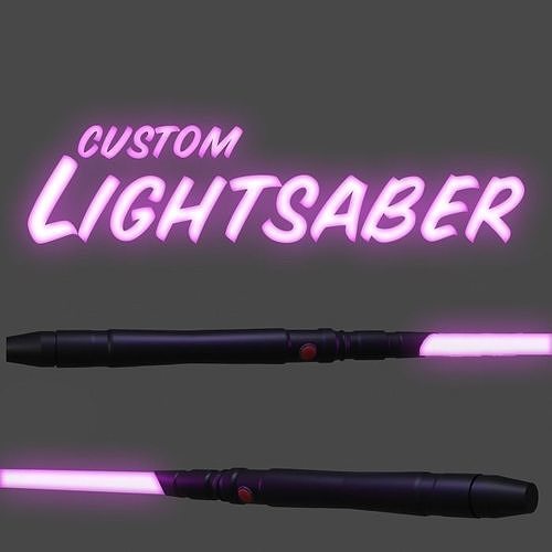 Lightsaber from Star Wars 3D model