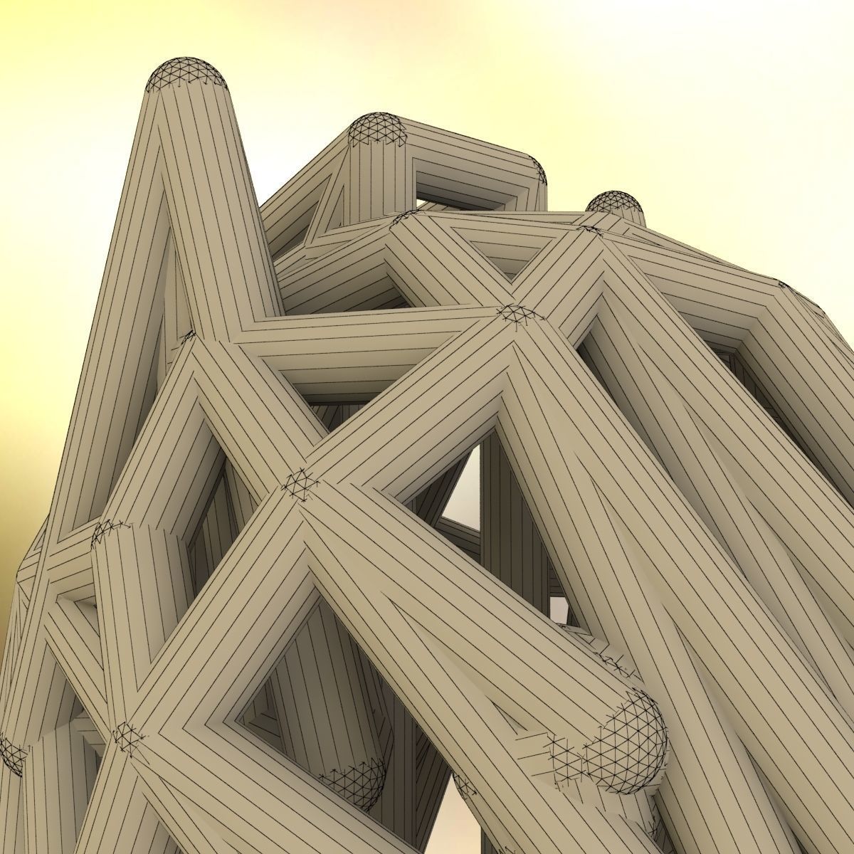 Knight chess piece 3D print model_67