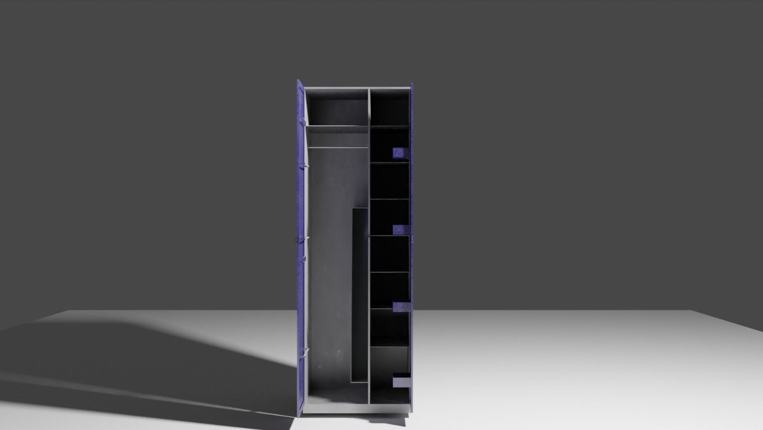 Weapon Locker 3D model_6