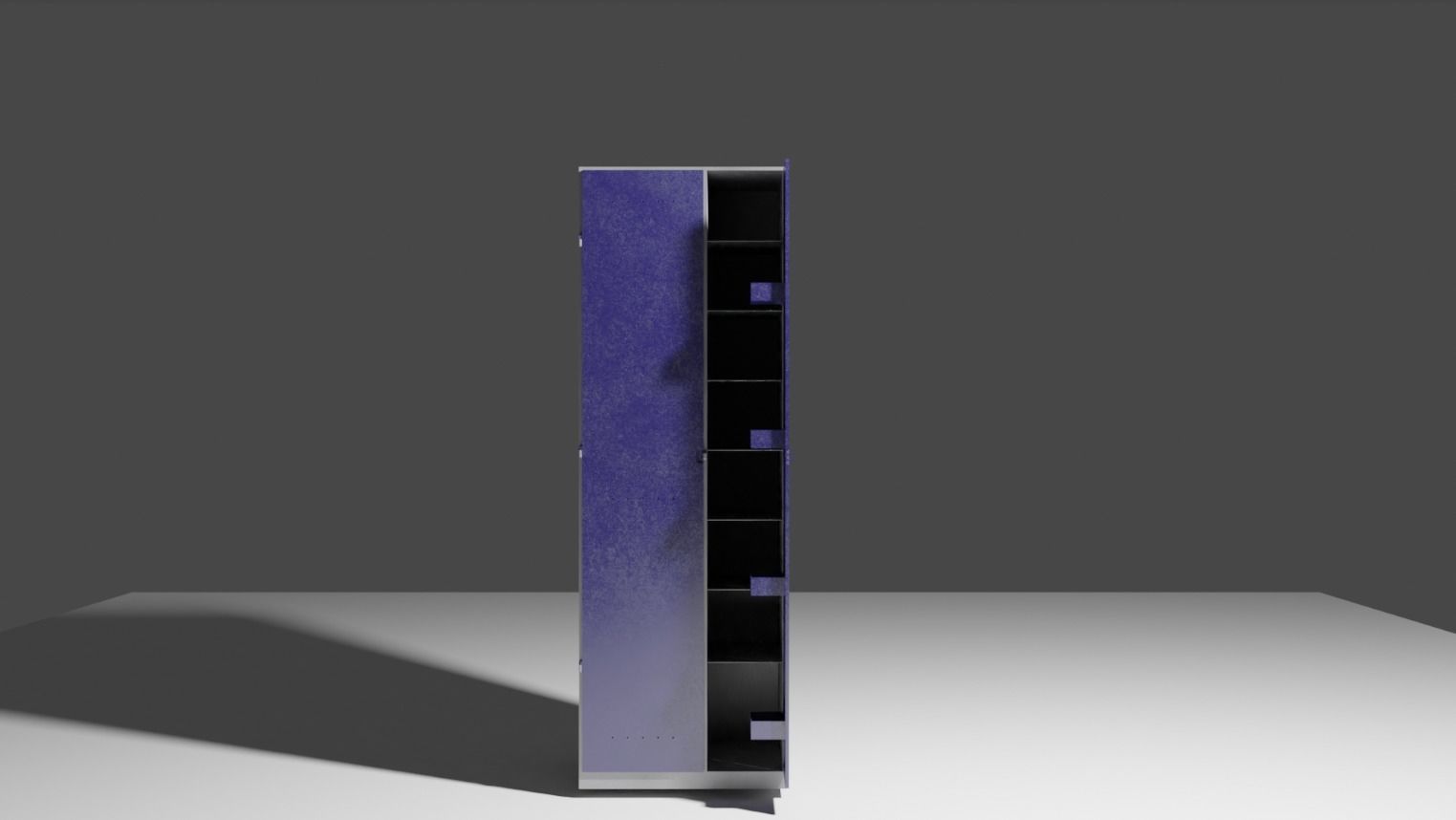 Weapon Locker 3D model_7