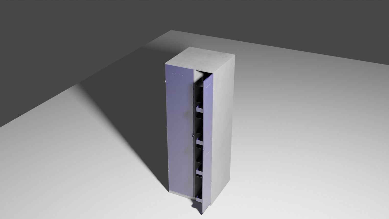 Weapon Locker 3D model_3