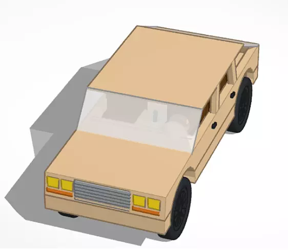 1980 AMC Eagle 3D model_0