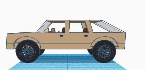 1980 AMC Eagle 3D model_4