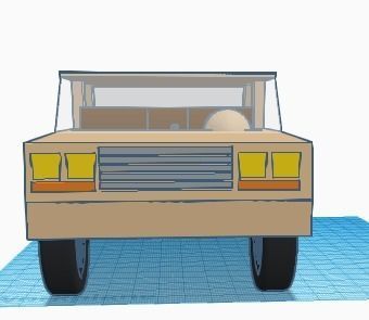 1980 AMC Eagle 3D model_2