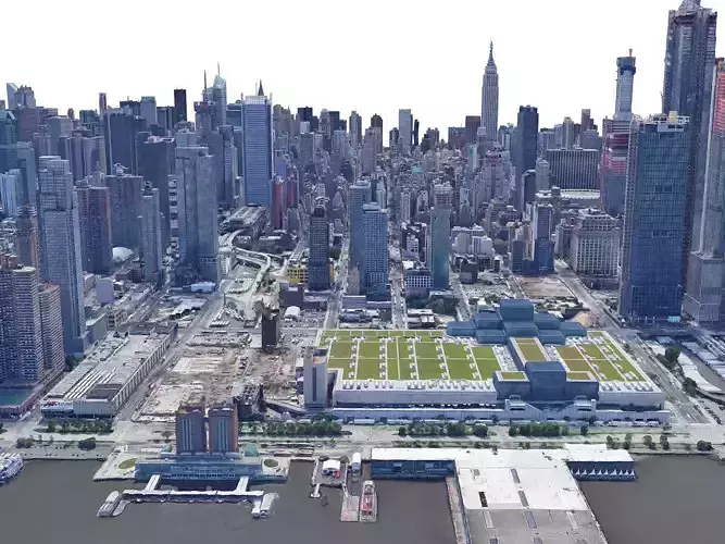 New York City Manhattan Ultra HD 3D model 5