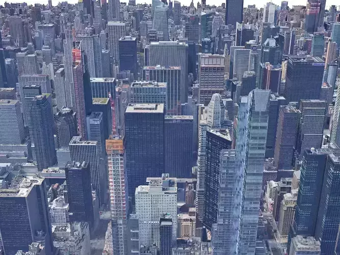 New York City Manhattan Ultra HD 3D model 4