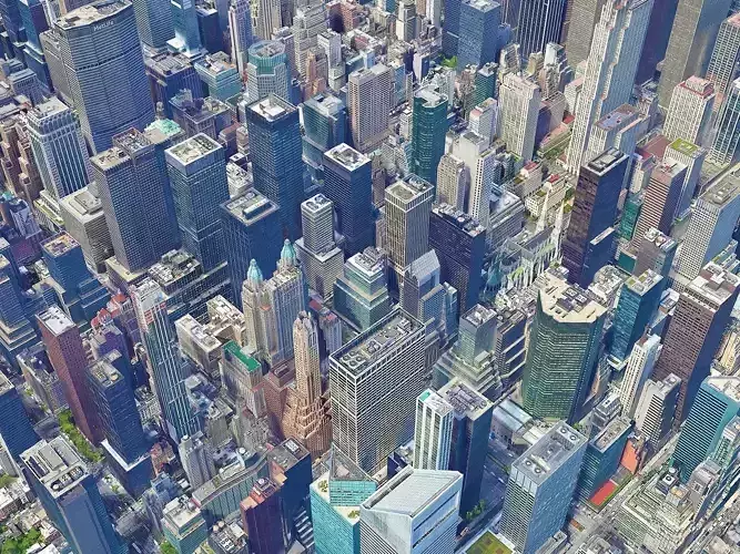 New York City Manhattan Ultra HD 3D model