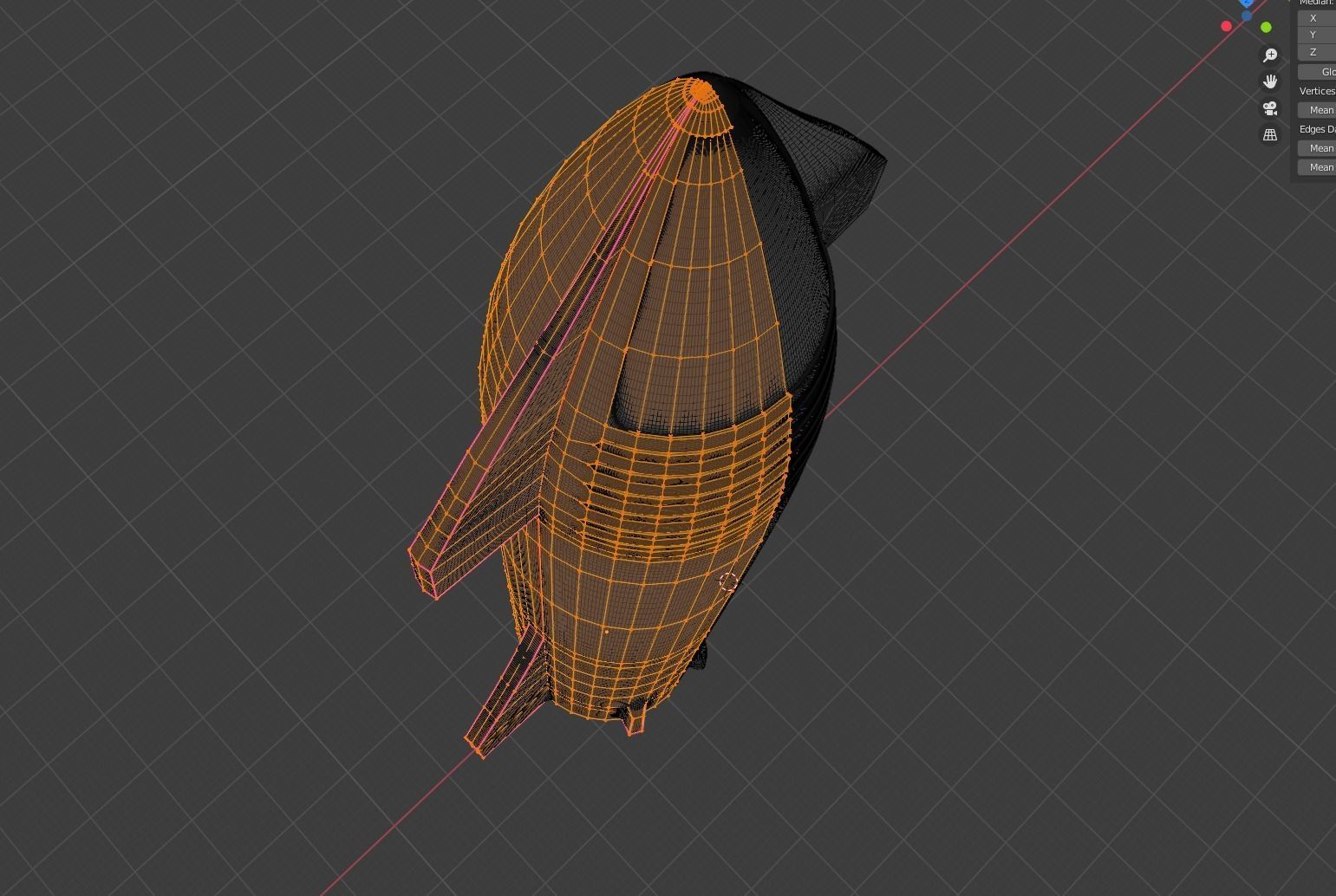 SpaceX Starship Elon Musk Mars Ship very nice detail Low-poly 3D model_9