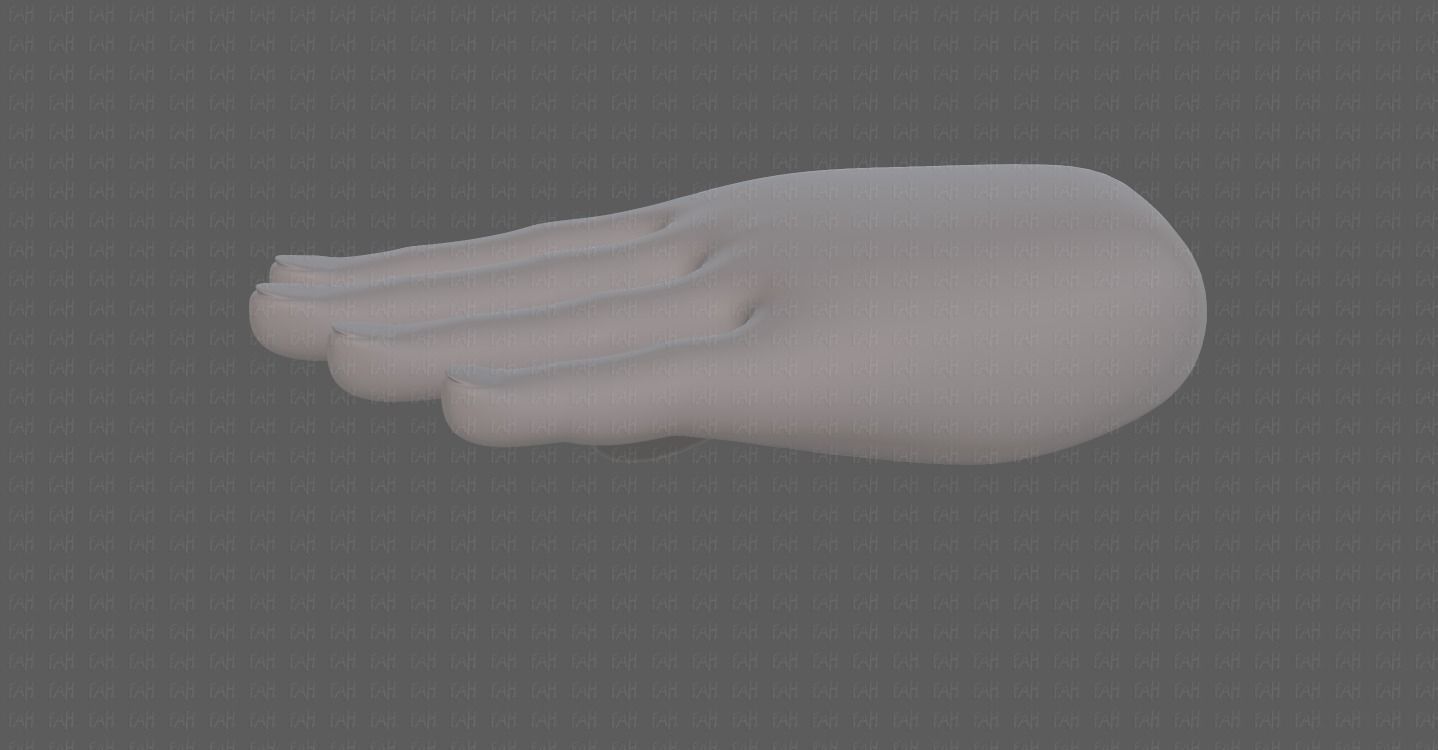 Hand Model V01 Low-poly 3D model_15