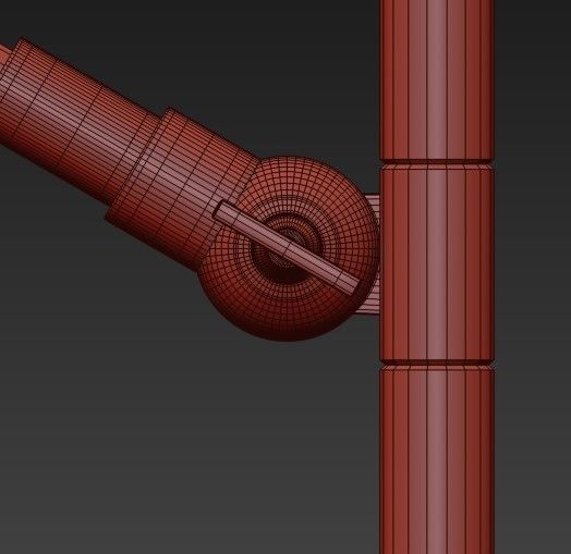 Aja Easel Floor Lamp Arteriors 3D model_2