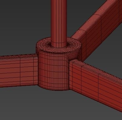 Aja Easel Floor Lamp Arteriors 3D model_3