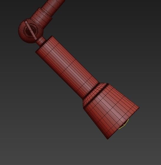 Aja Easel Floor Lamp Arteriors 3D model_5