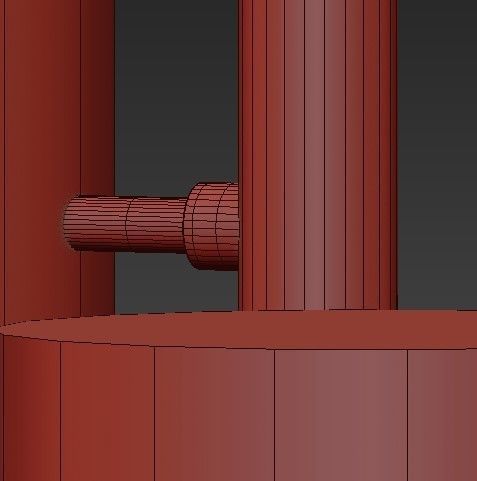 Delfino Floor Torchiere Arteriors 3D model_3