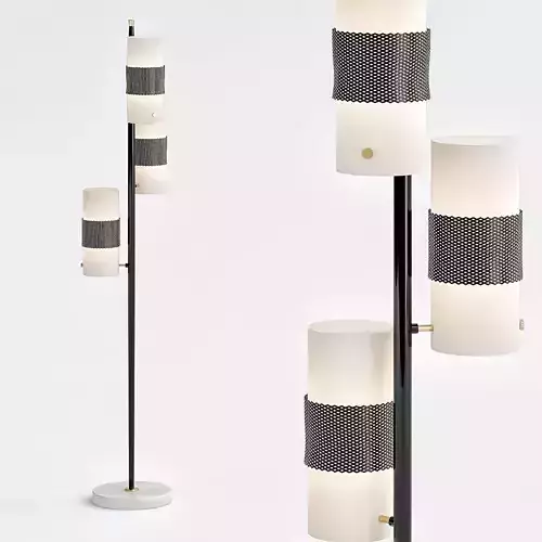 Delfino Floor Torchiere Arteriors