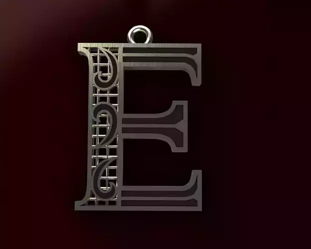 Alphabet Pendant