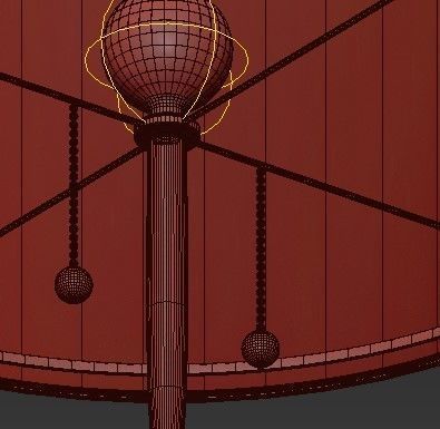 Dodger Floor Lamp Arteriors 3D model_4