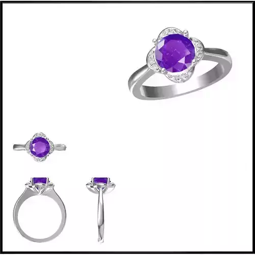 JCD Format Minimalist color stone rings for sale jewelry files