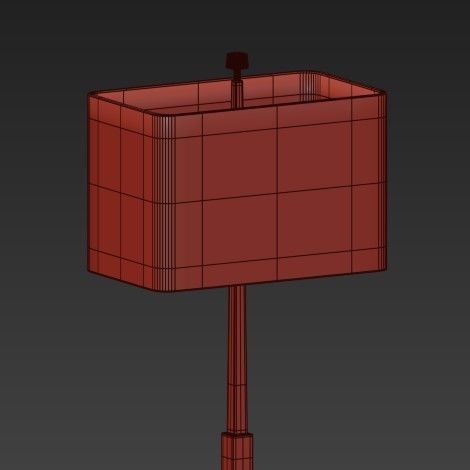 Finley Floor Lamp Arteriors 3D model_1