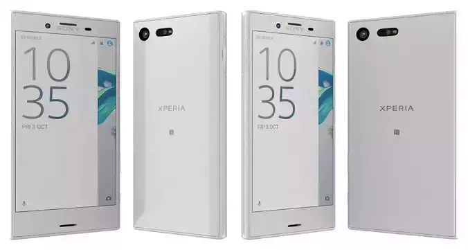 Sony Xperia X Compact White 3D model