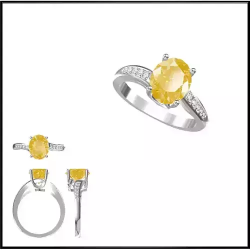 JCD Format Best color stone rings jewelry cad cam masters