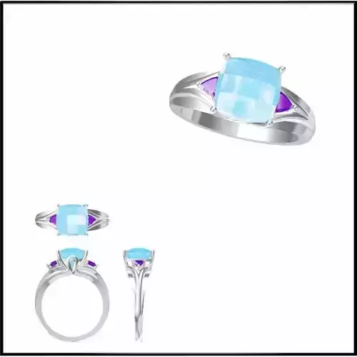 JCD Format Best color stone rings cad jewellery design course