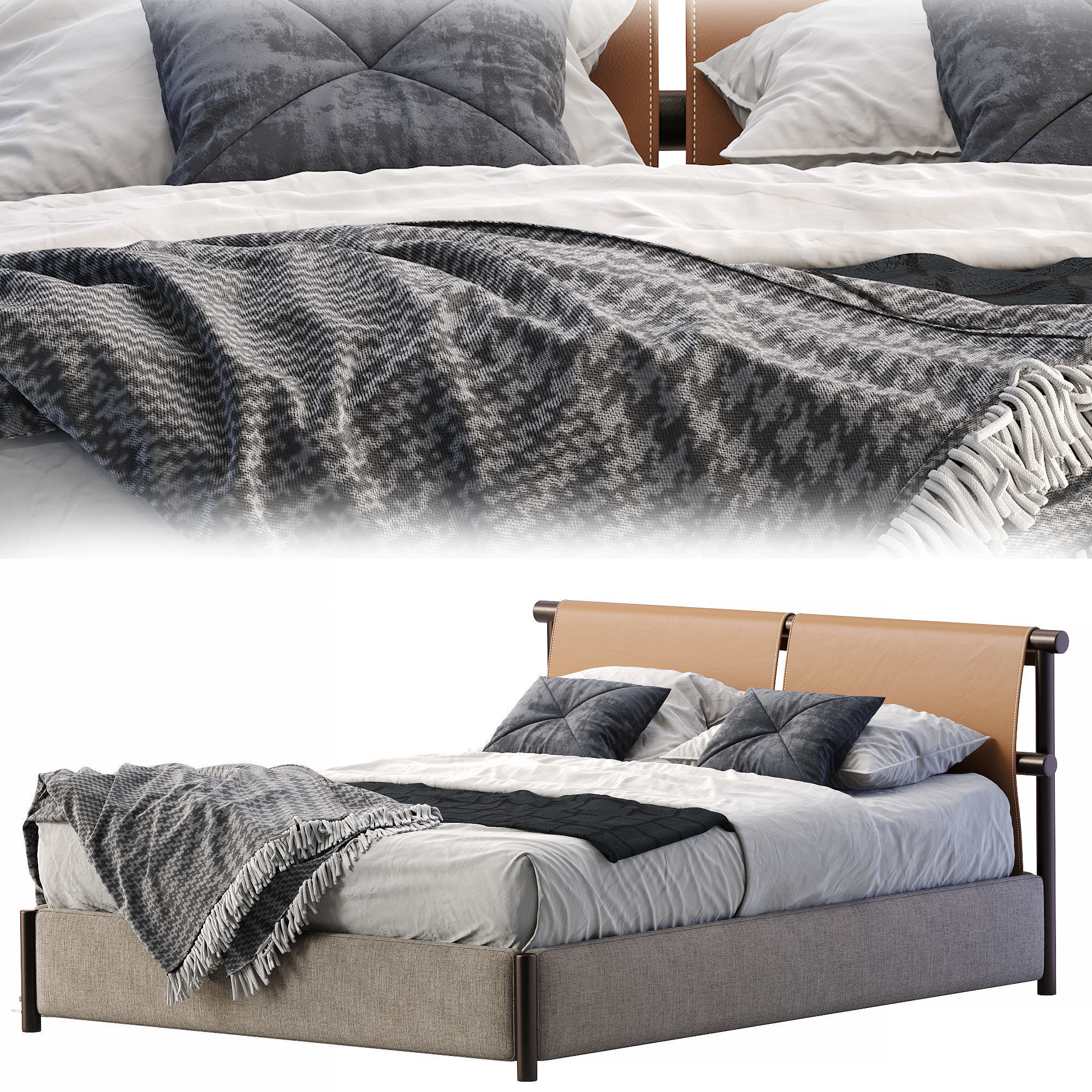 Alf Dafre bed Jetty 3D model_2