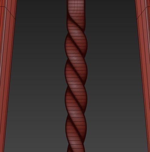 Hendrik Floor Lamp Arteriors 3D model_2