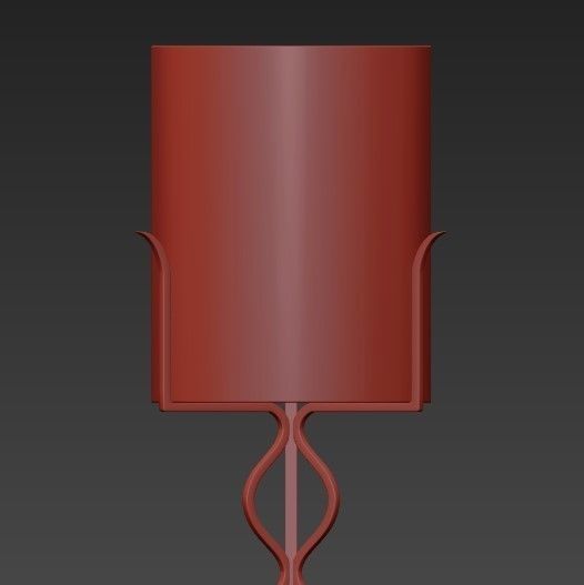 Hendrik Floor Lamp Arteriors 3D model_4