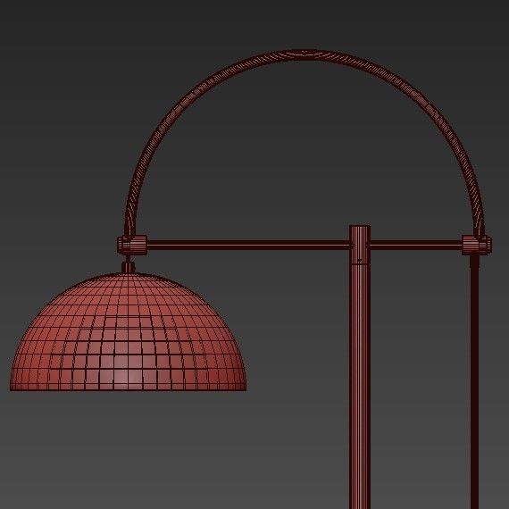 Jillian Floor Lamp  Arteriors 3D model_2