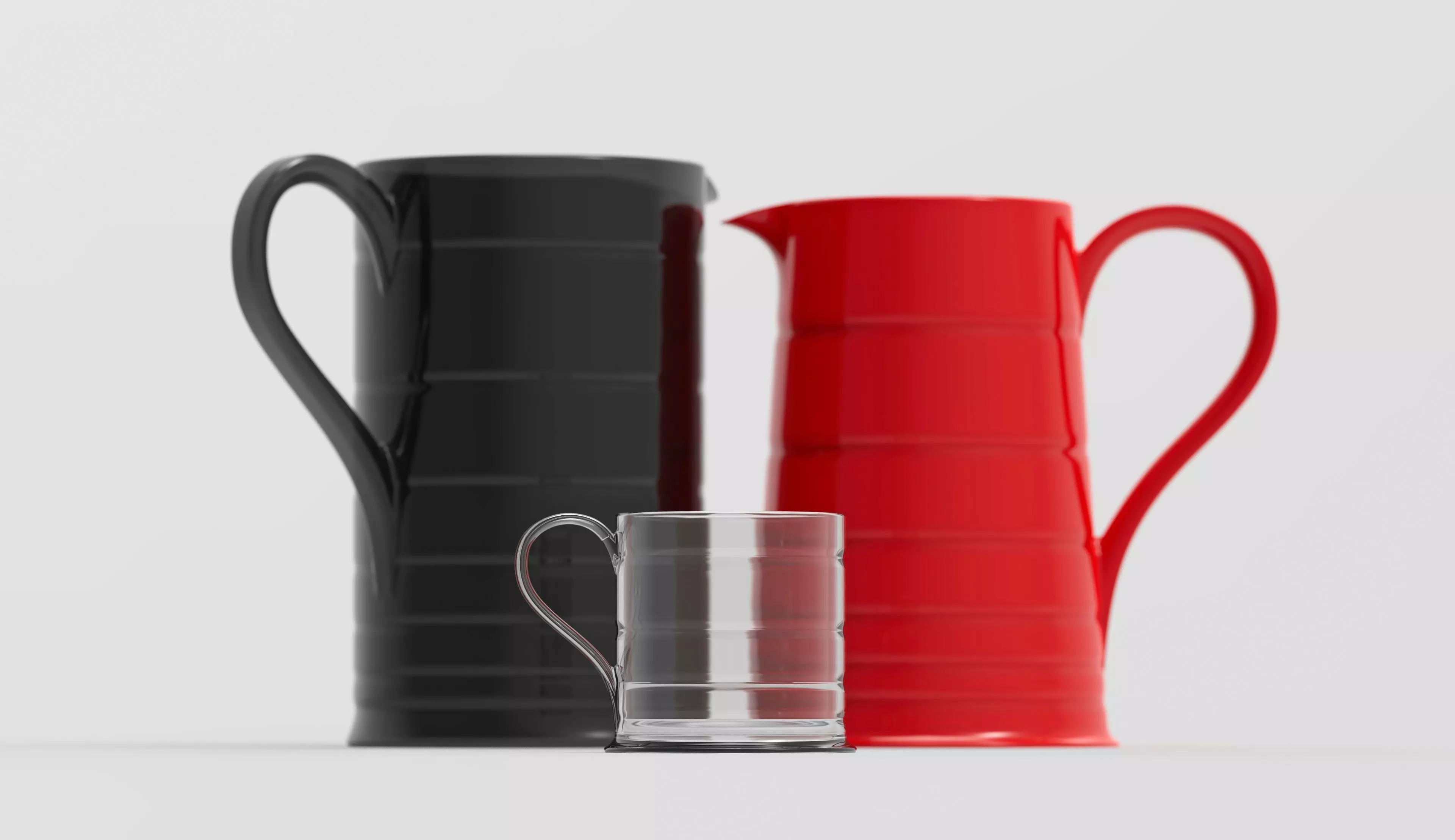 Set of Dishes 1 3D model_0