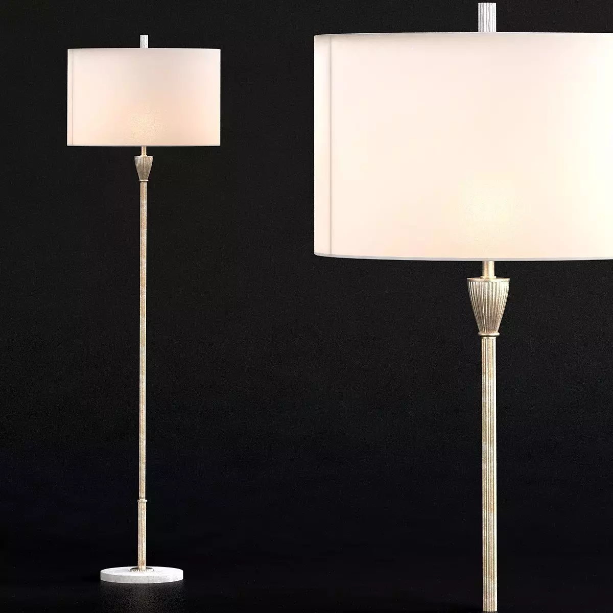 Lela Floor Lamp 3D model_0